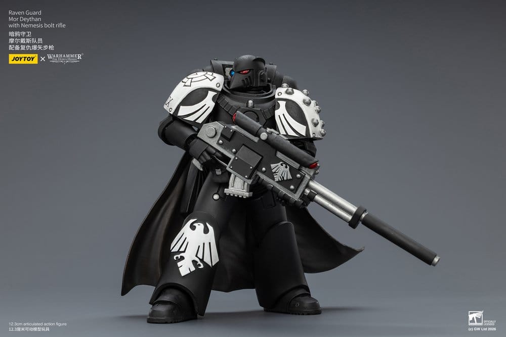 Warhammer 40.000 Figura Raven Guard Mor Deythan 12 cm