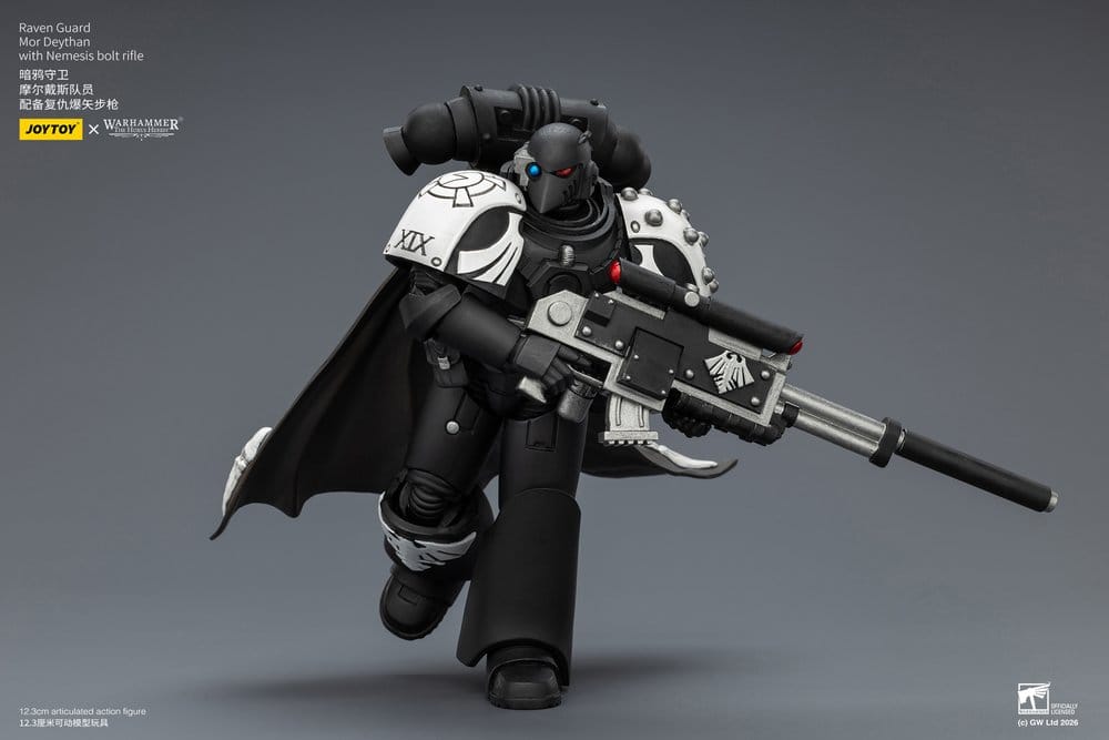 Warhammer 40.000 Figura Raven Guard Mor Deythan 12 cm