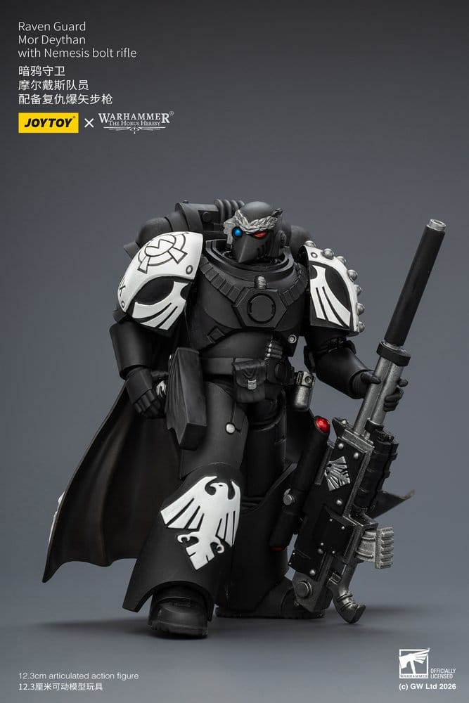 Warhammer 40.000 Figura Raven Guard Mor Deythan 12 cm