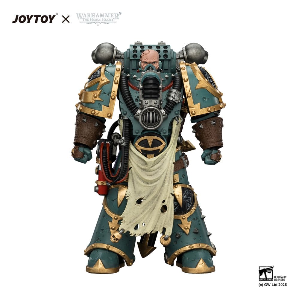 Warhammer Figura Sons of Horus Maloghurst the Twisted, the Warmaster's Equerry 13 cm Frikytopia