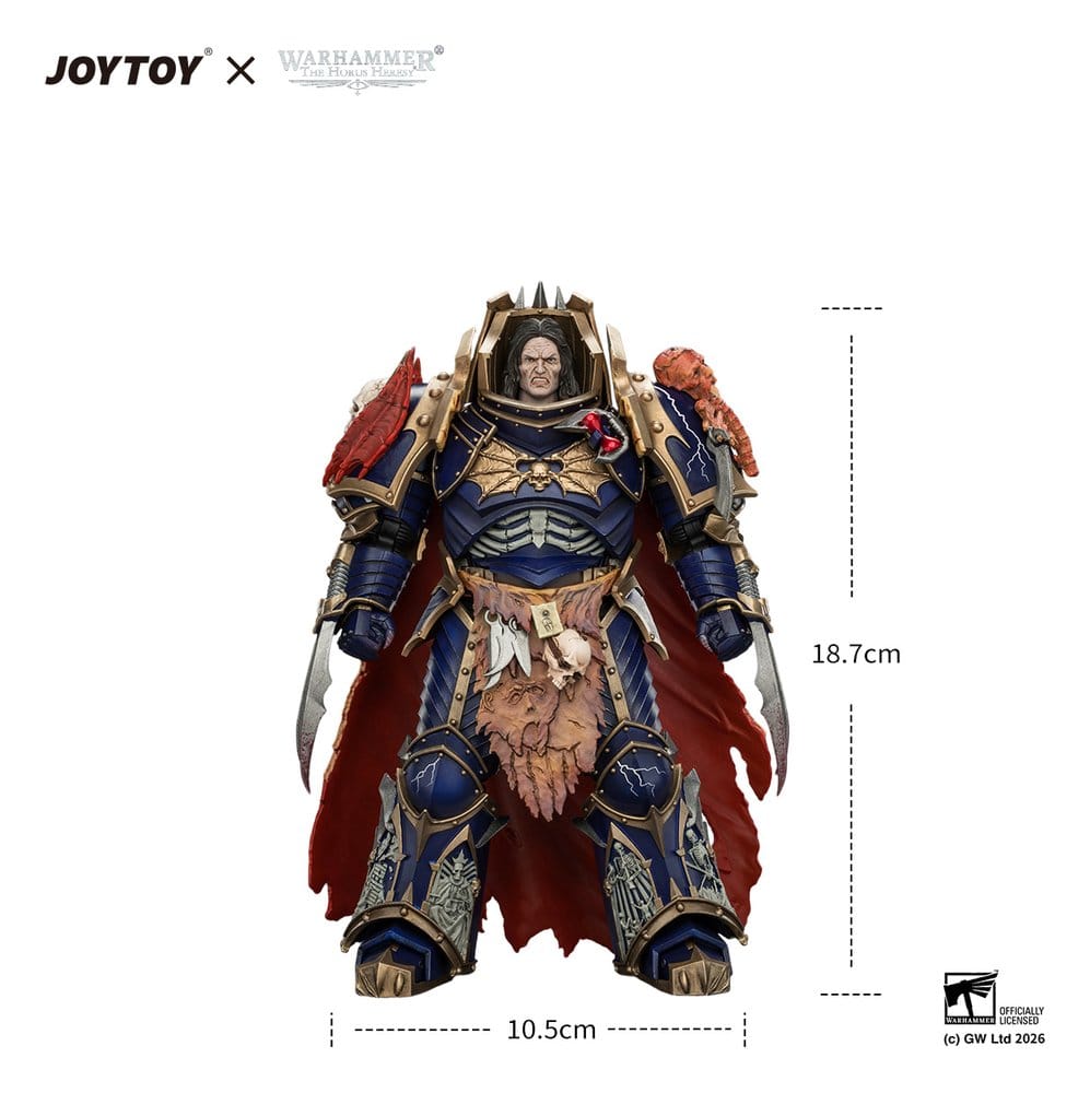Warhammer The Horus Heresy Figura Night Lords Konrad Curze Primarch of the Night Lords Legion 19 cm