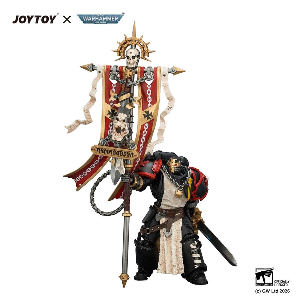 Warhammer Figura Black Templars Crusader Ancient 12 cm