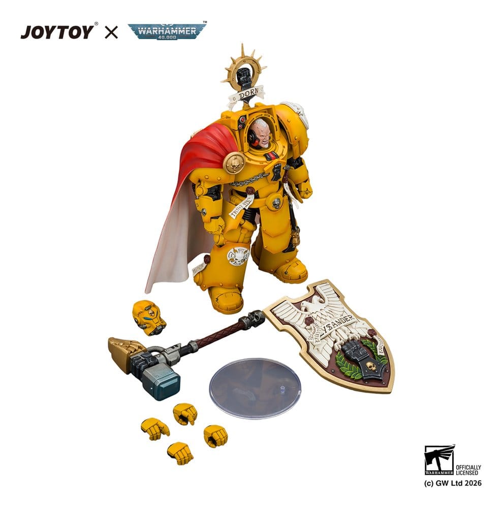 Warhammer Figura Imperial Fists Darnath Lysander 14 cm