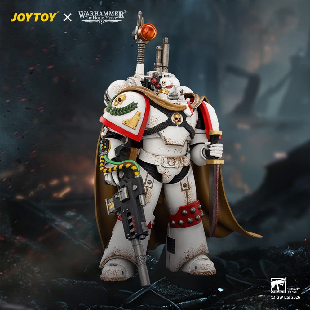 Warhammer The Horus Heresy White Scars Legion Vigilator Figura 12 cm