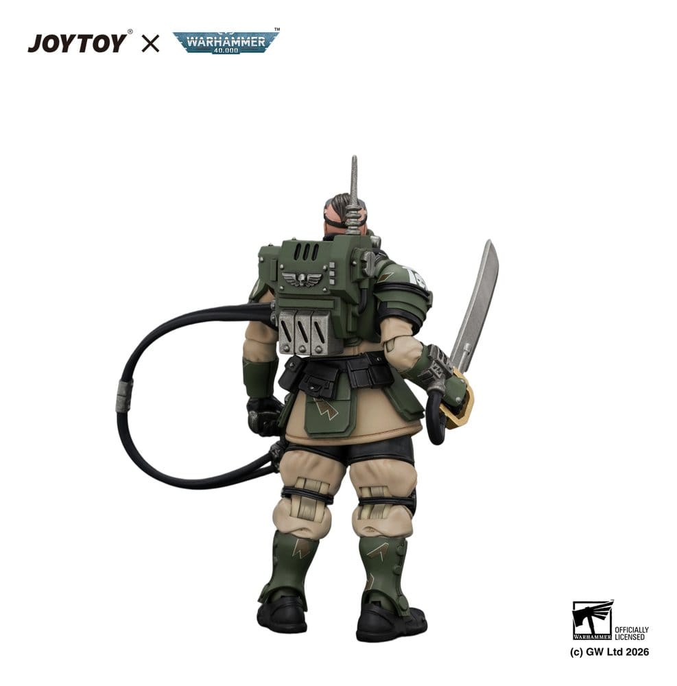 Warhammer Figura Astra Militarum Kasrkin 7 with Hot-shot Laspistol and Power Sword