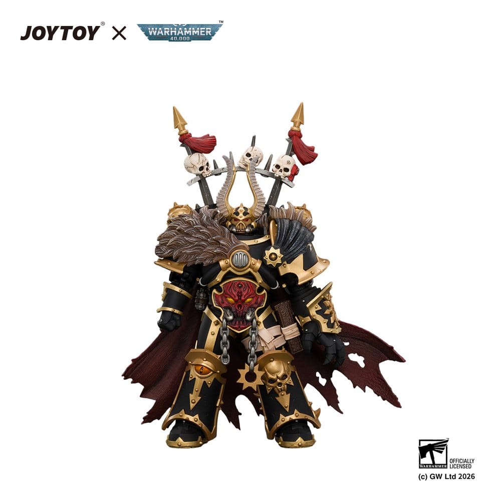 Warhammer Figura Black Legion Chaos Lord (13 cm) Frikytopia