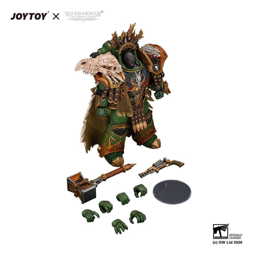 Warhammer Figura Salamanders Vulkan, Primarch of the XVIIIth Legion 21 cm