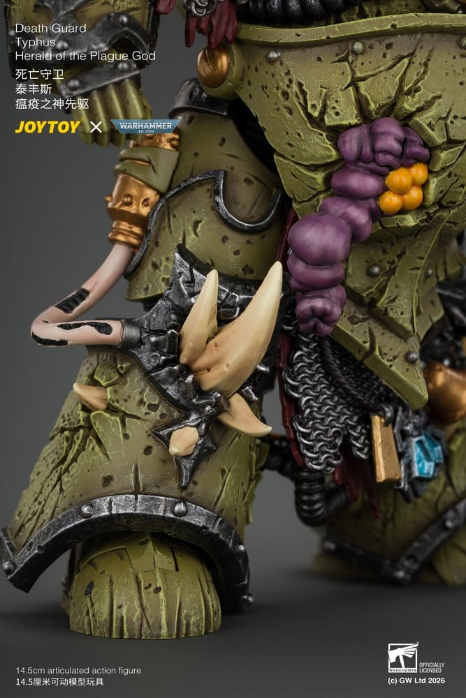 Warhammer Figura Death Guard Typhus Herald of the Plague God 15 cm