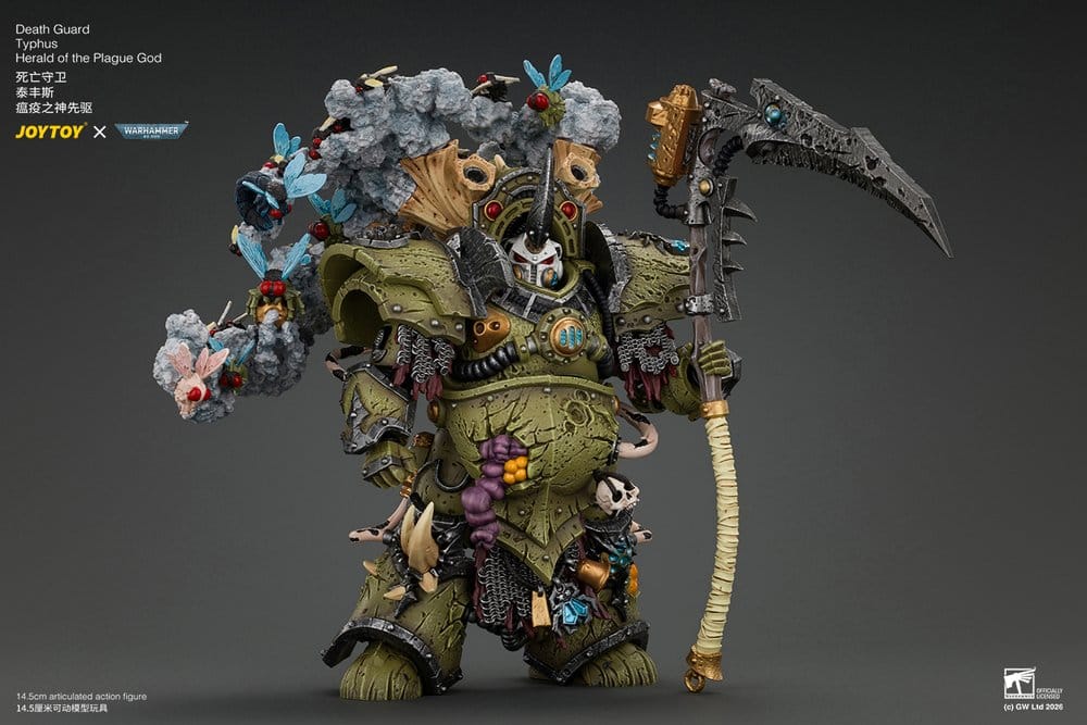 Warhammer Figura Death Guard Typhus Herald of the Plague God 15 cm