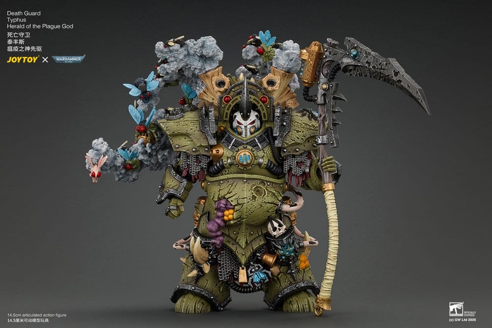 Warhammer Figura Death Guard Typhus Herald of the Plague God 15 cm