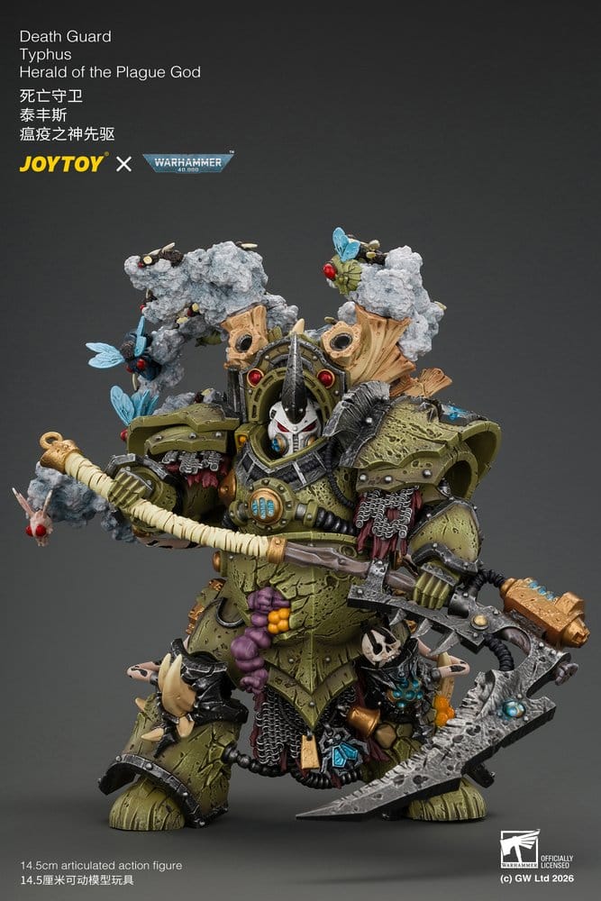 Warhammer Figura Death Guard Typhus Herald of the Plague God 15 cm