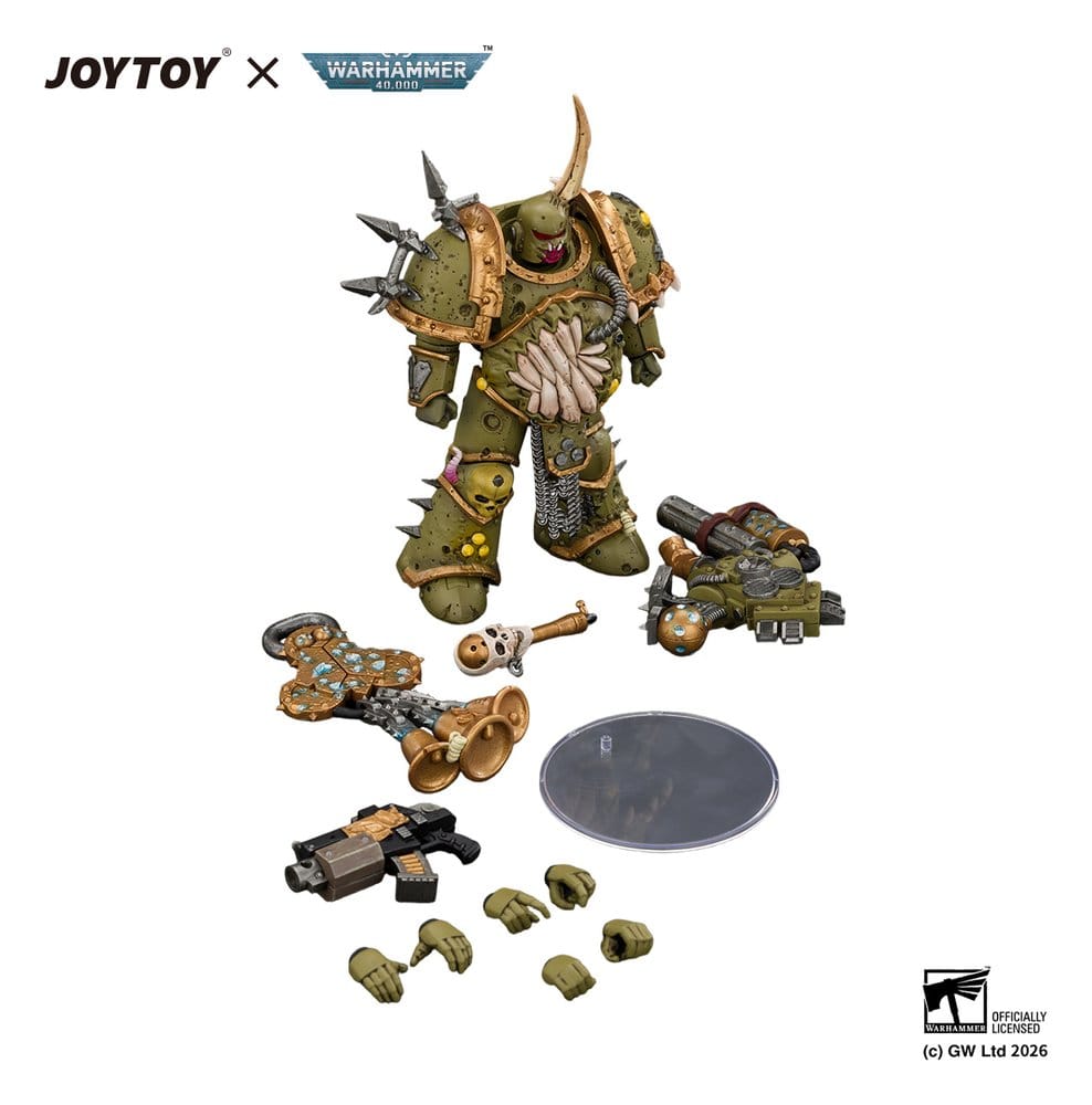 Warhammer Figura Death Guard Plague Marine 1 12 cm