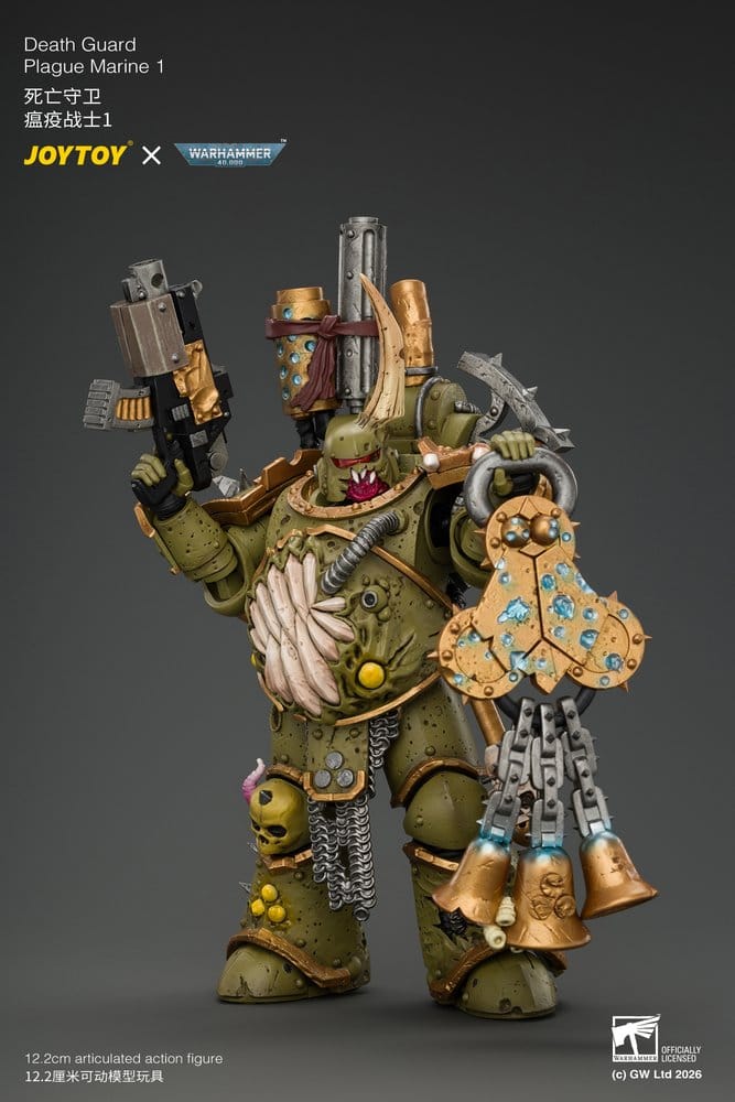 Warhammer Figura Death Guard Plague Marine 1 12 cm