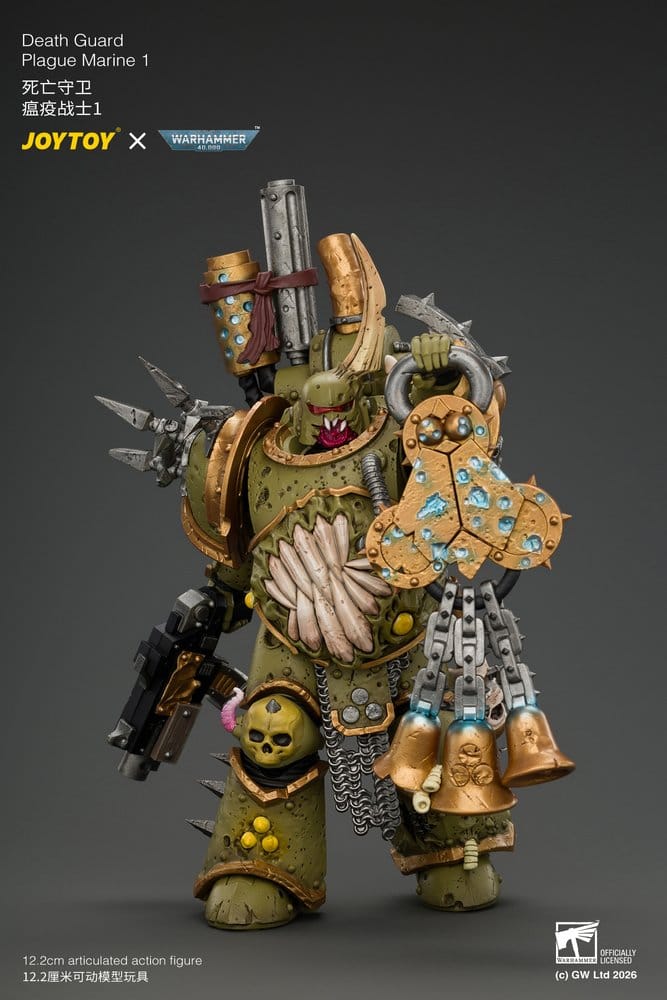 Warhammer Figura Death Guard Plague Marine 1 12 cm