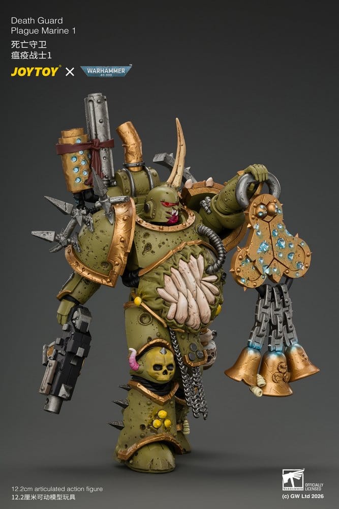 Warhammer Figura Death Guard Plague Marine 1 12 cm