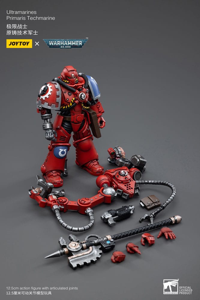 Warhammer 40k Figura 1/18 Ultramarines Primaris Techmarine 12 cm