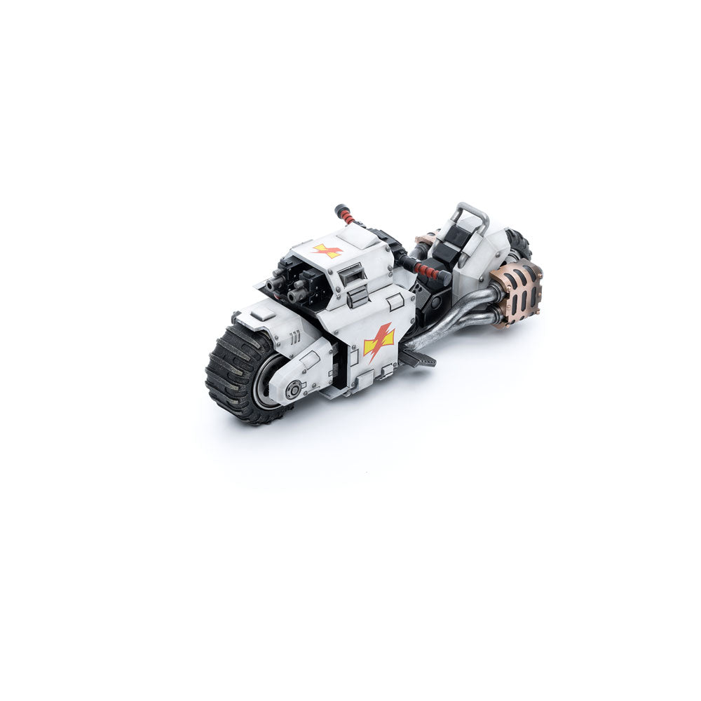 Warhammer 40k Veículo 1/18 White Scars Raider-pattern Combat Bike 22 cm Frikytopia