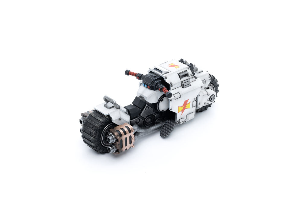 Warhammer 40k Veículo 1/18 White Scars Raider-pattern Combat Bike 22 cm