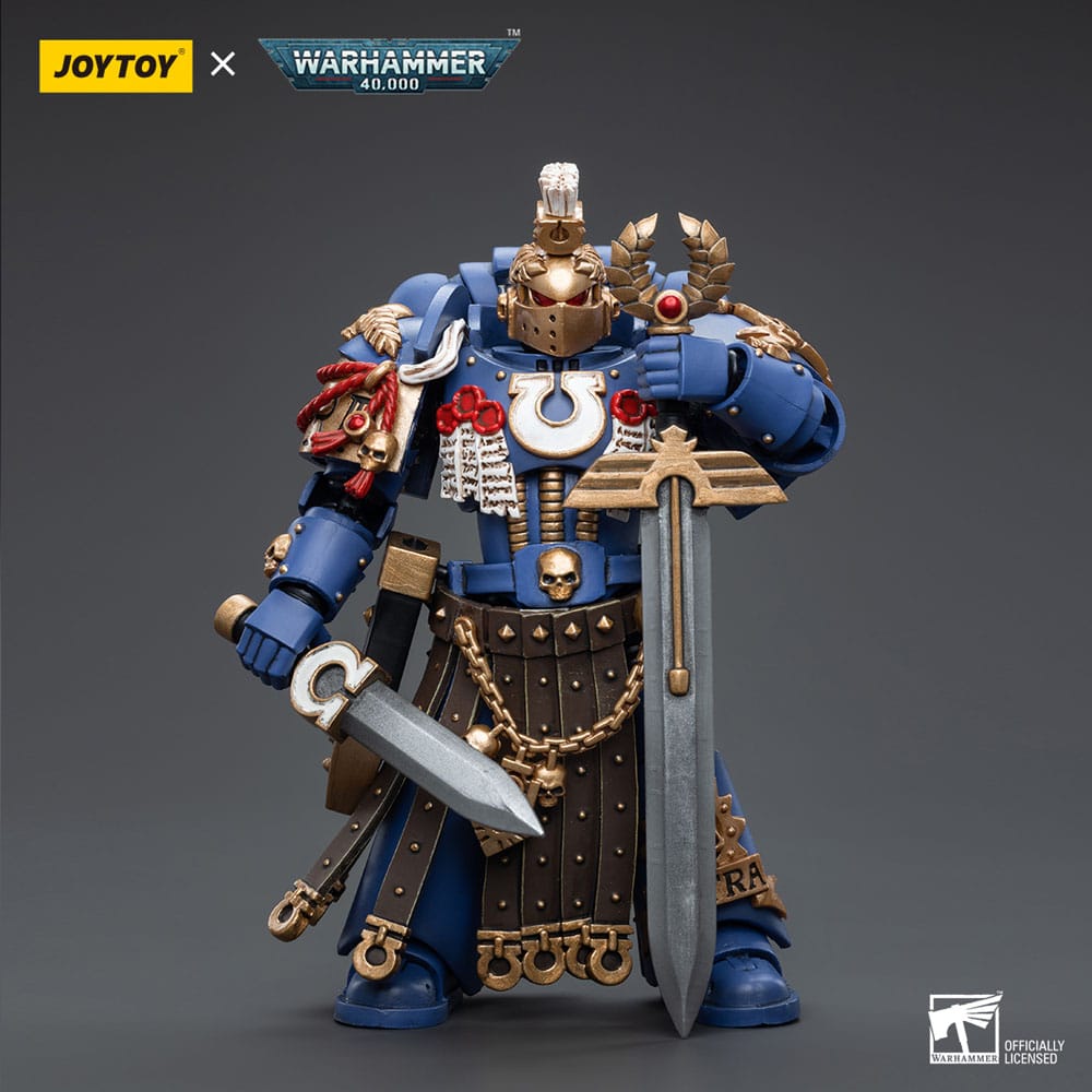 Warhammer 40k Figura 1/18 Ultramarines Honour Guard Chapter Champion 12 cm