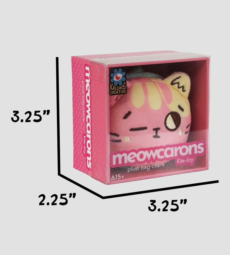 Meowcaron Chaveiro de Peluche Wink 7 cm