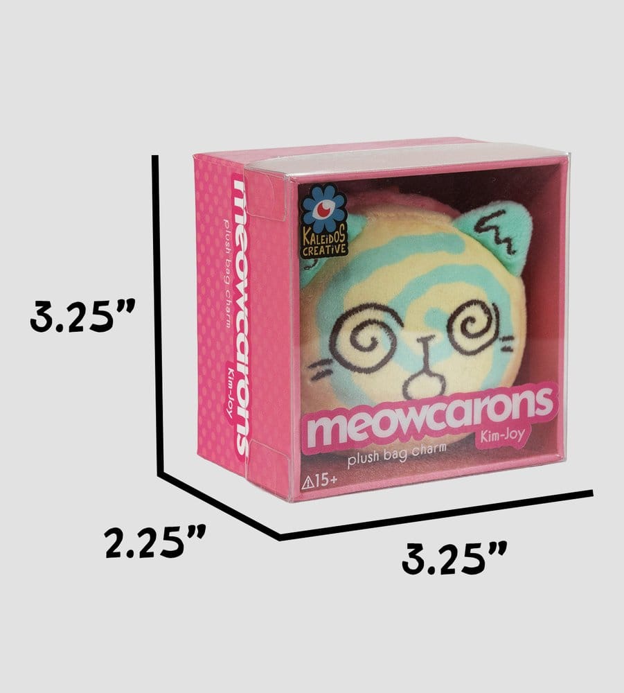 Meowcaron Porta-Chaves Peluche Espiral 7 cm