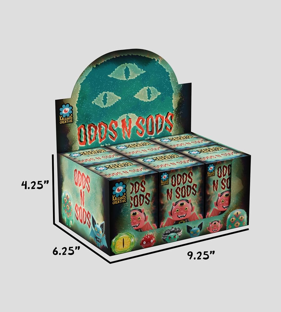 Odds N Sods Figuras Mini S1 6 cm Blind Box Expositor (6)