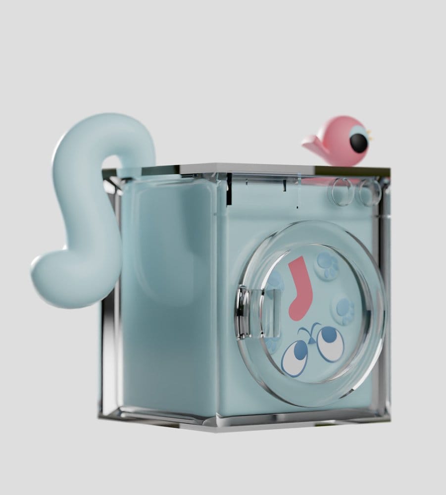 Ghost Cat Figuras Mini S1 6 cm Blind Box Expositor (6)