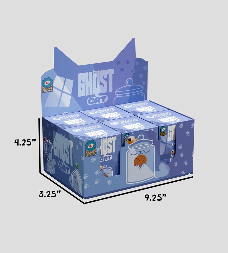 Ghost Cat Figuras Mini S1 6 cm Blind Box Expositor (6)