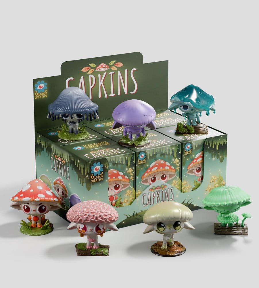 Capkins Figuras Mini S1 7 cm Blind Box Expositor (6)