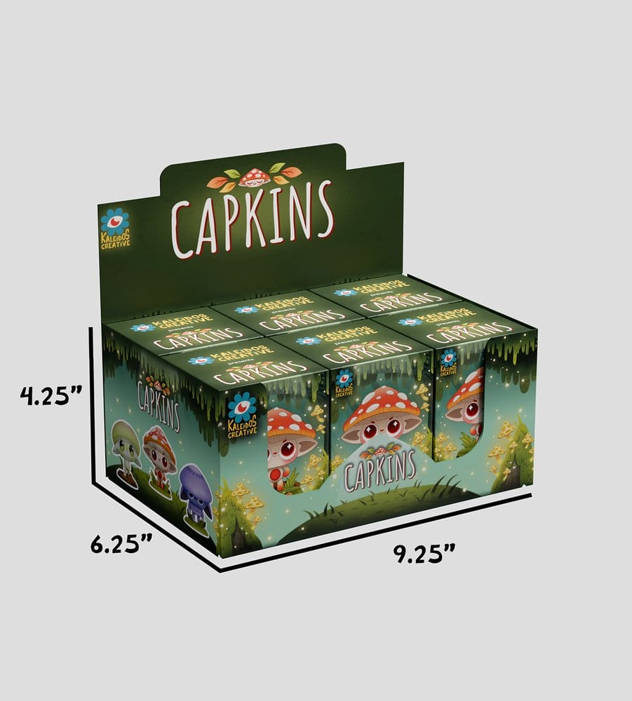 Capkins Figuras Mini S1 7 cm Blind Box Expositor (6)
