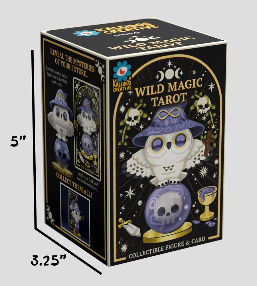 Wild Magic Tarot Figuras Mini S1 10 cm Blind Box Expositor (6)