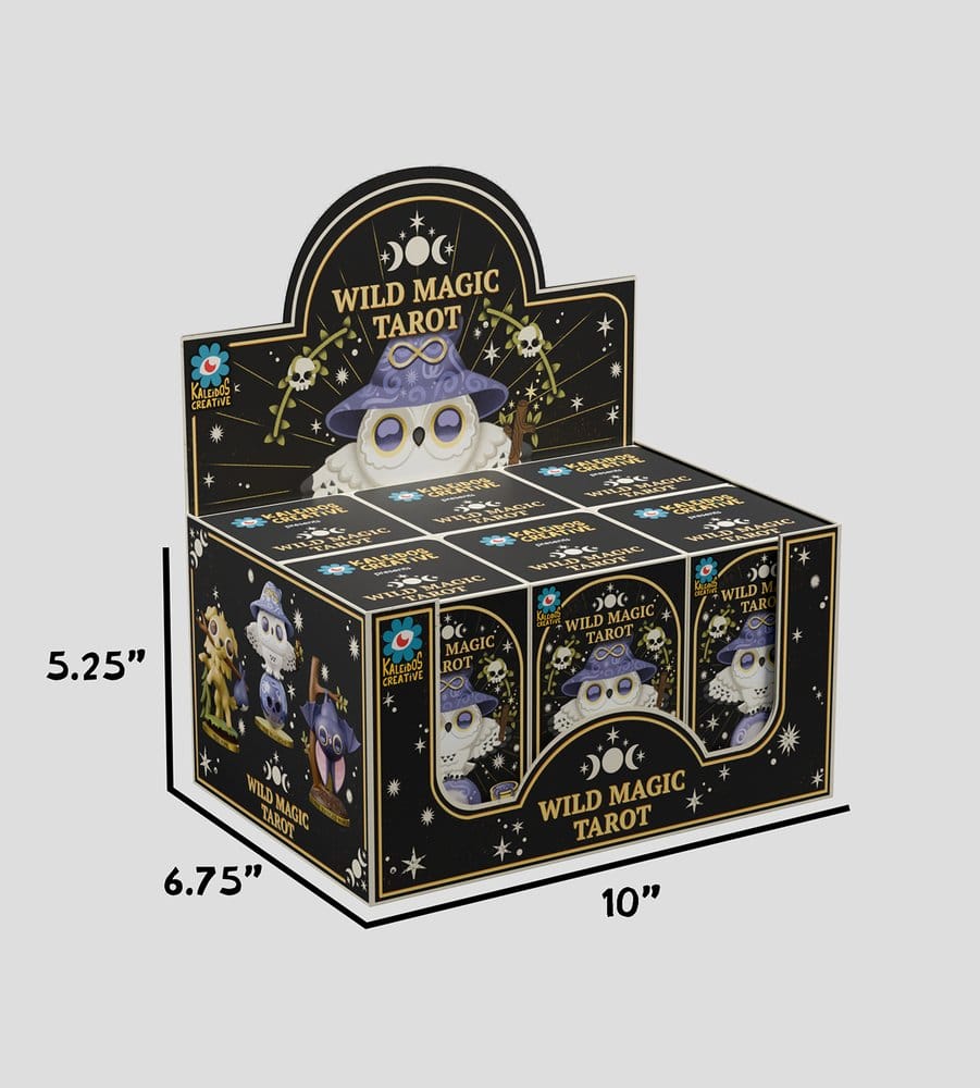 Wild Magic Tarot Figuras Mini S1 10 cm Blind Box Expositor (6)