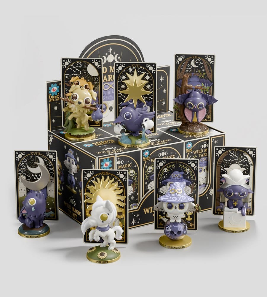 Wild Magic Tarot Figuras Mini S1 10 cm Blind Box Expositor (6)