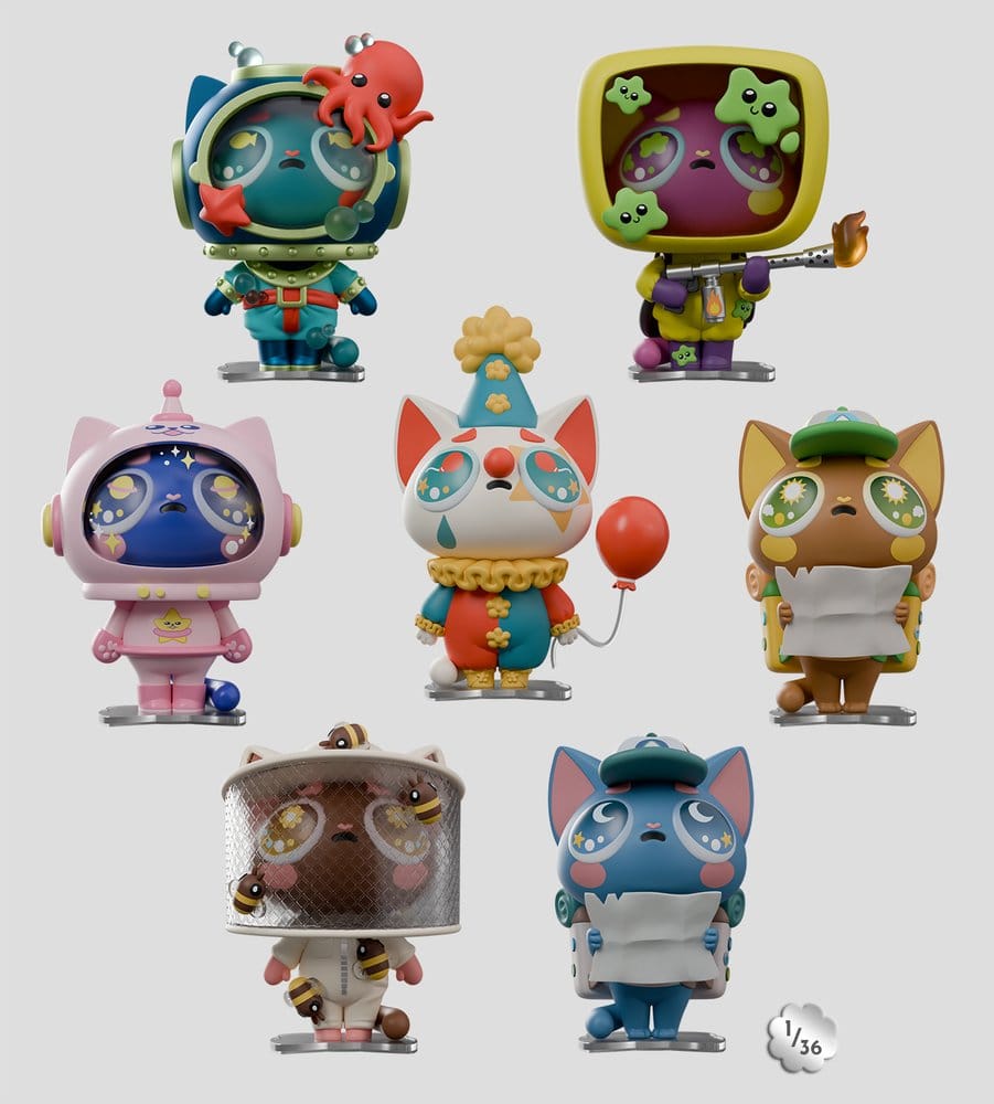 Widdle Baby Figuras Mini Big World S1 13 cm Blind Box Expositor (6) Frikytopia