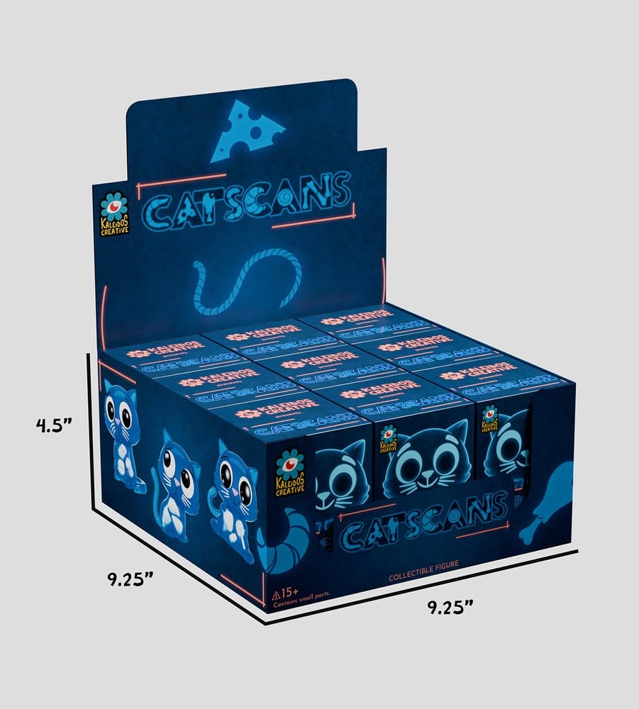 Catscans Figuras Mini S1 6 cm Blind Box Expositor (9)