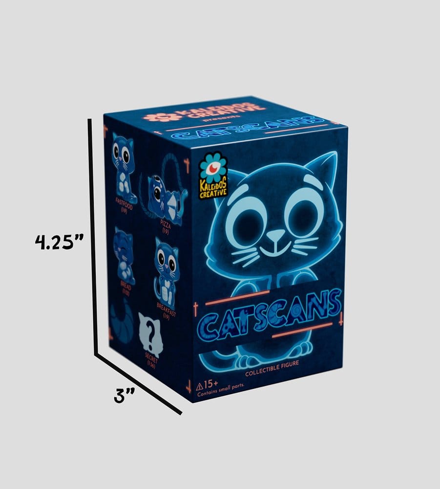 Catscans Figuras Mini S1 6 cm Blind Box Expositor (9)