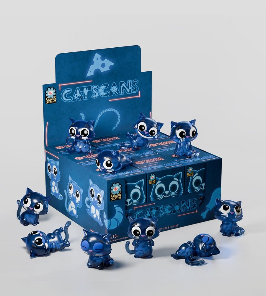 Catscans Figuras Mini S1 6 cm Blind Box Expositor (9)