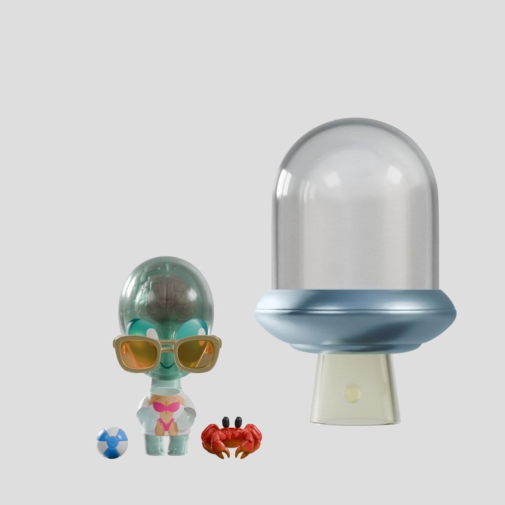 Abducted Figuras Mini S1 9 cm Blind Box Expositor (9)
