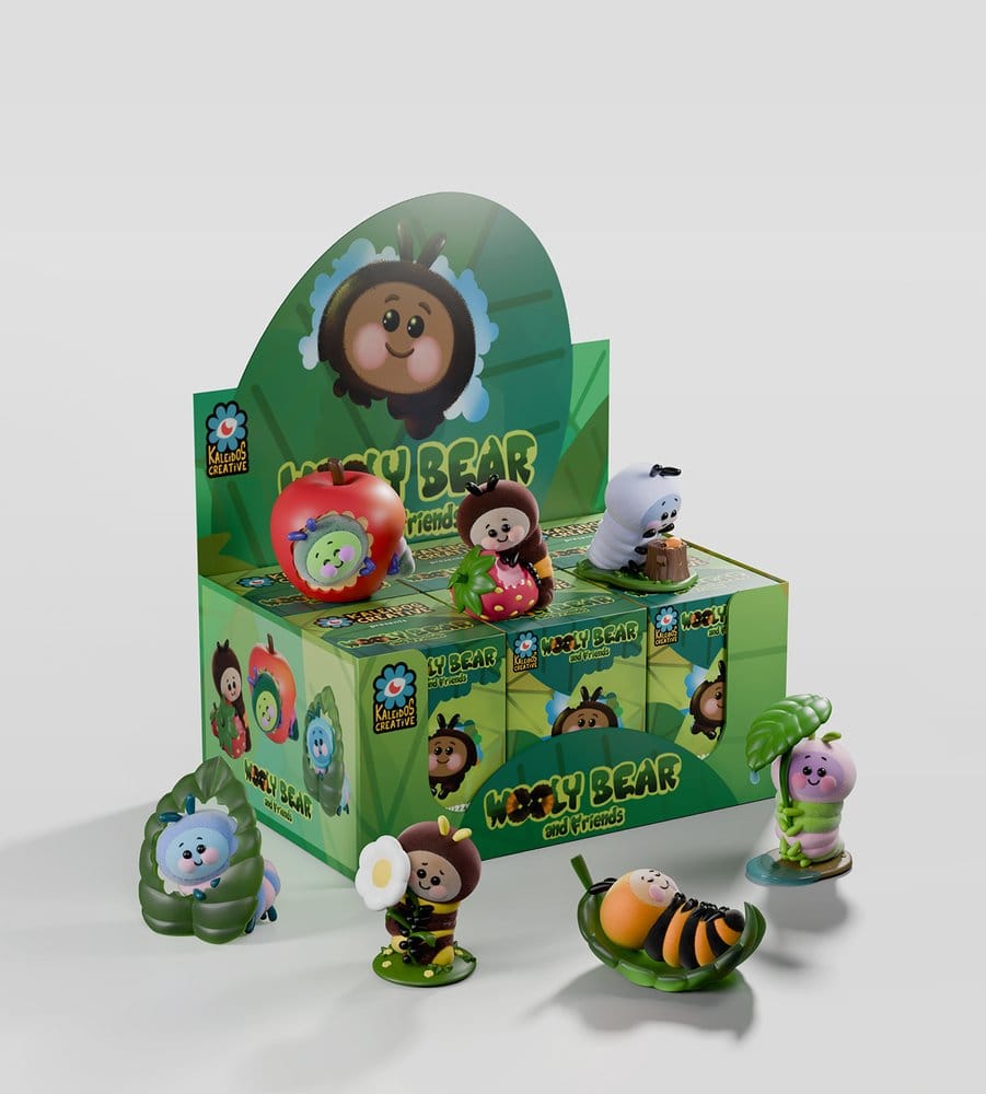 Wooly Bear and Friends Figuras Mini Vinyl S1 13 cm Blind Box Expositor (6)