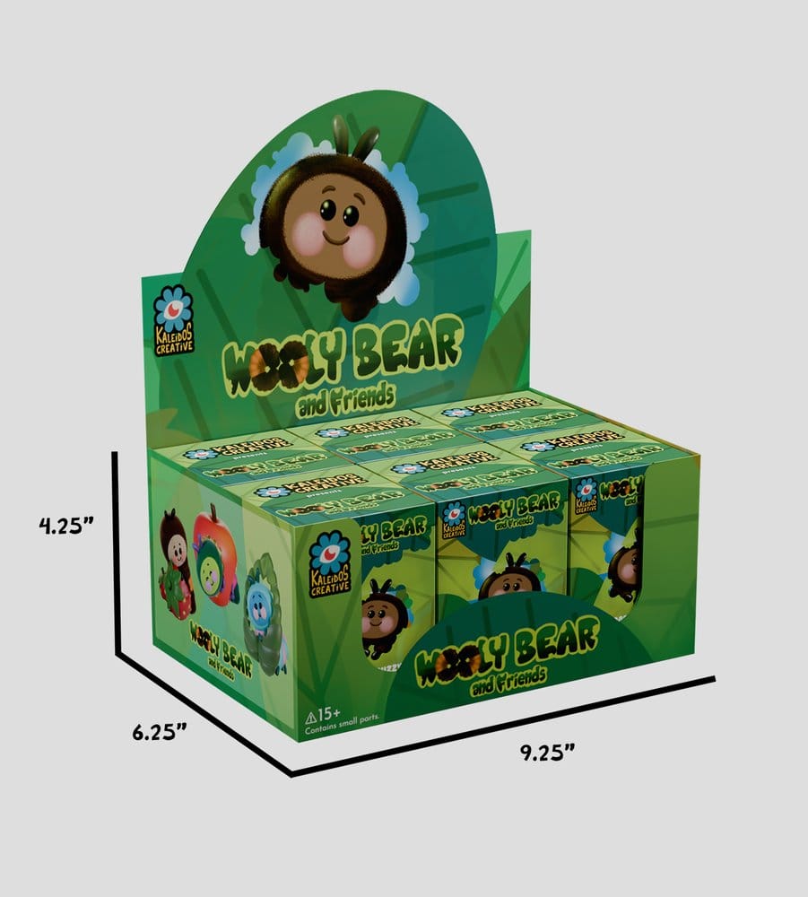 Wooly Bear and Friends Figuras Mini Vinyl S1 13 cm Blind Box Expositor (6)