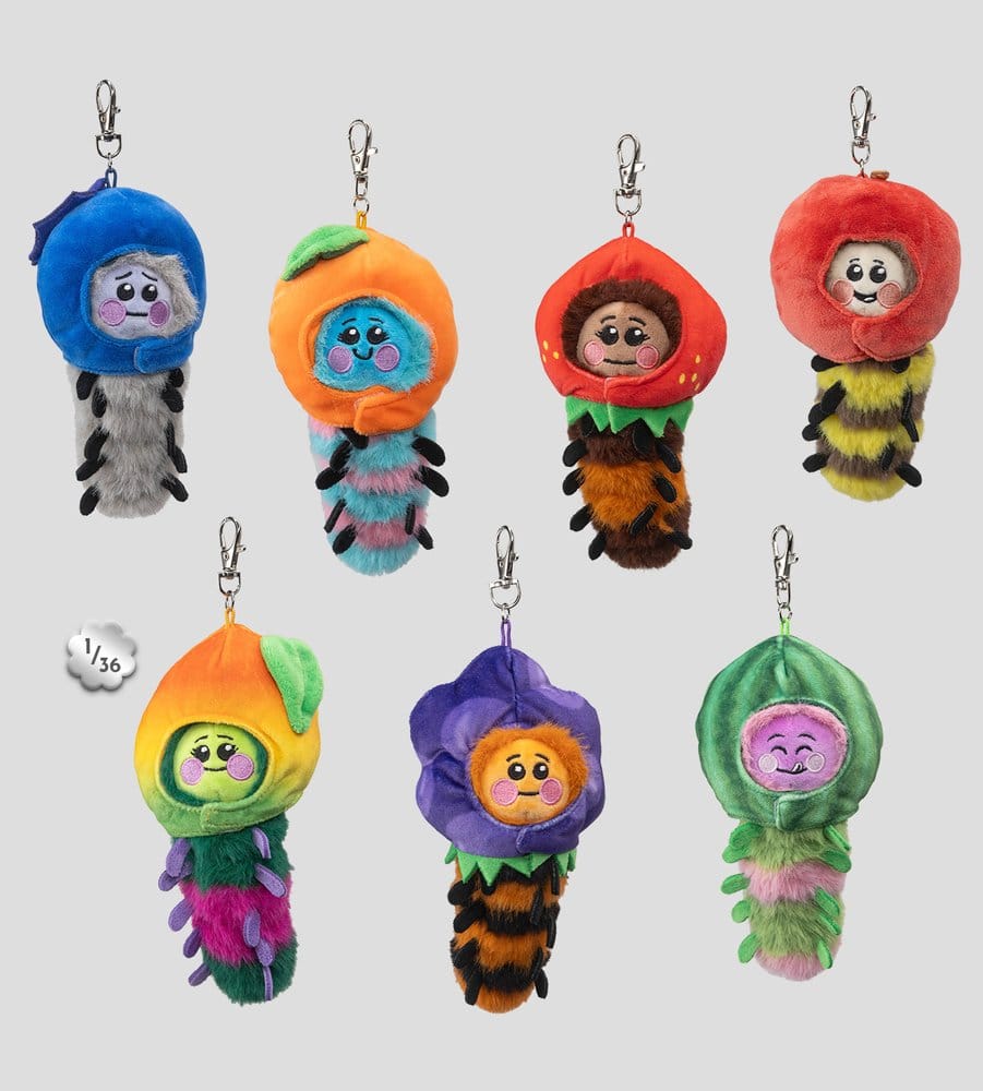 Wooly Bear and Friends Llavero de peluche S1 7 cm Blind Box Expositor (6)