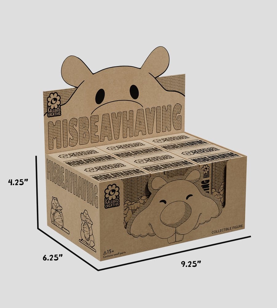 MisBEAVhaving Figuras Mini S1 5 cm Blind Box Expositor (6)