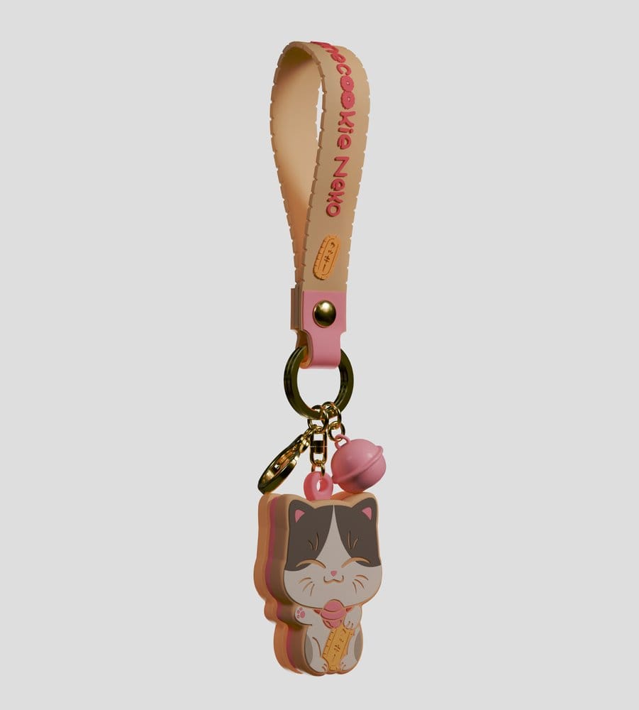 Manecookie Neko Porta-Chaves de Silicone S1 13 cm Blind Box Expositor (8)
