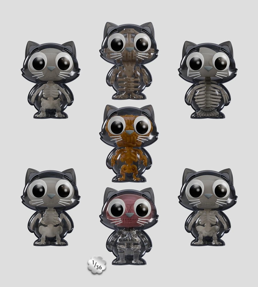 Catscans Figuras Mini S2 Bare Bones 6 cm Blind Box Expositor (6)