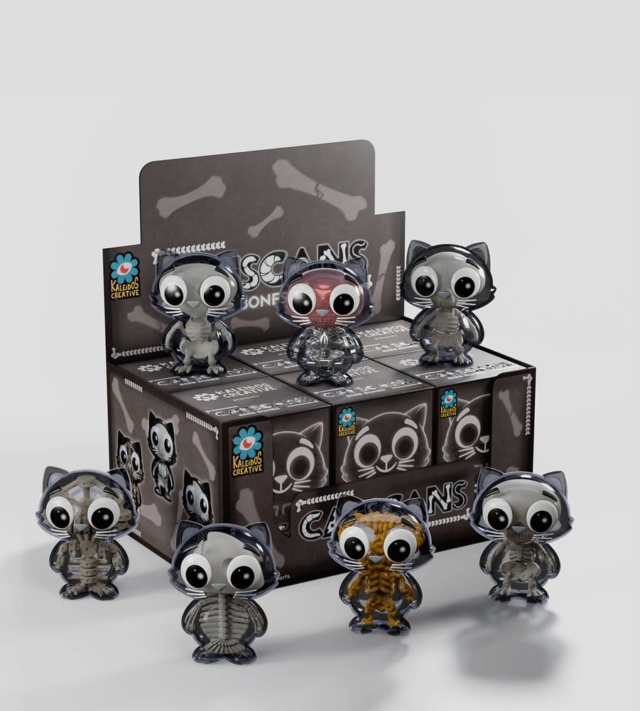 Catscans Figuras Mini S2 Bare Bones 6 cm Blind Box Expositor (6)