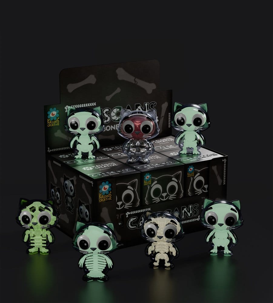 Catscans Figuras Mini S2 Bare Bones 6 cm Blind Box Expositor (6)
