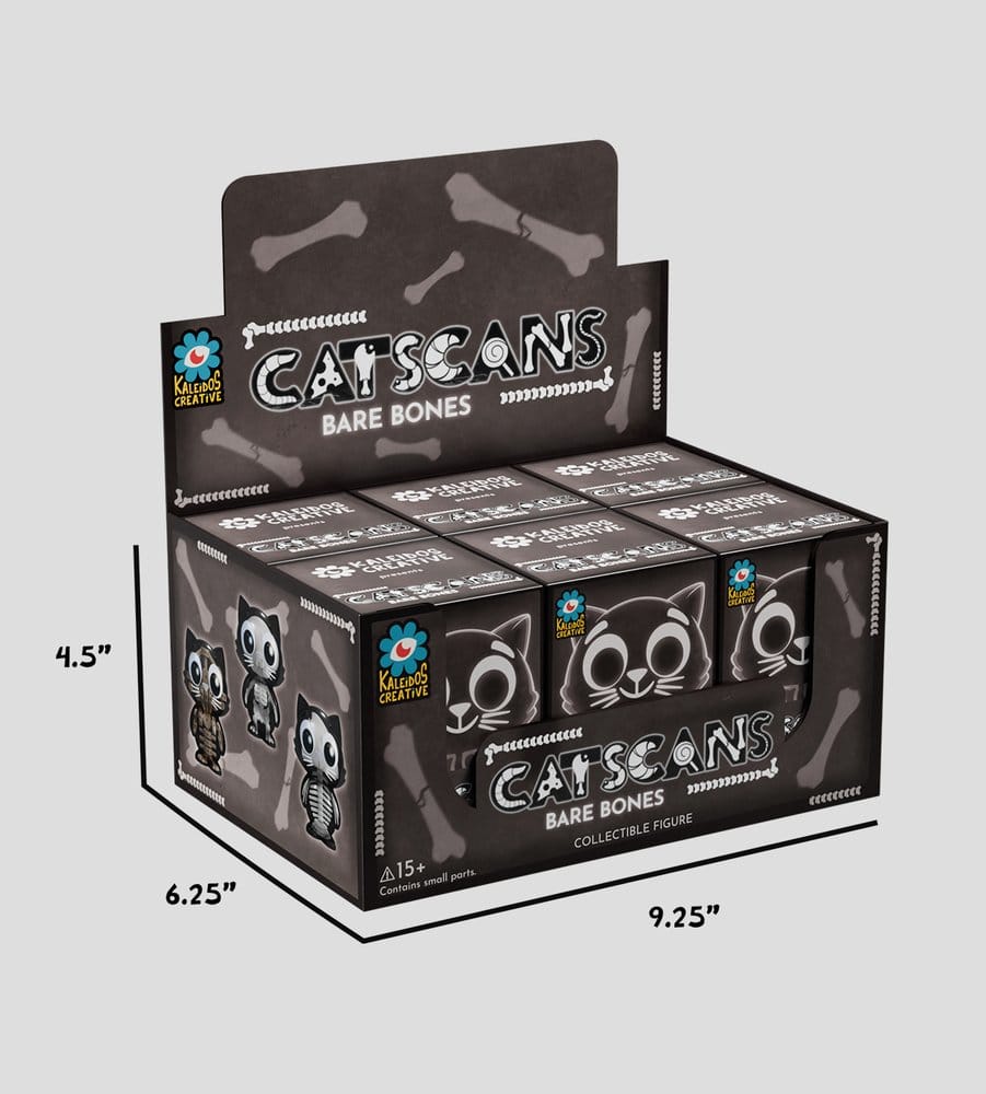 Catscans Figuras Mini S2 Bare Bones 6 cm Blind Box Expositor (6)