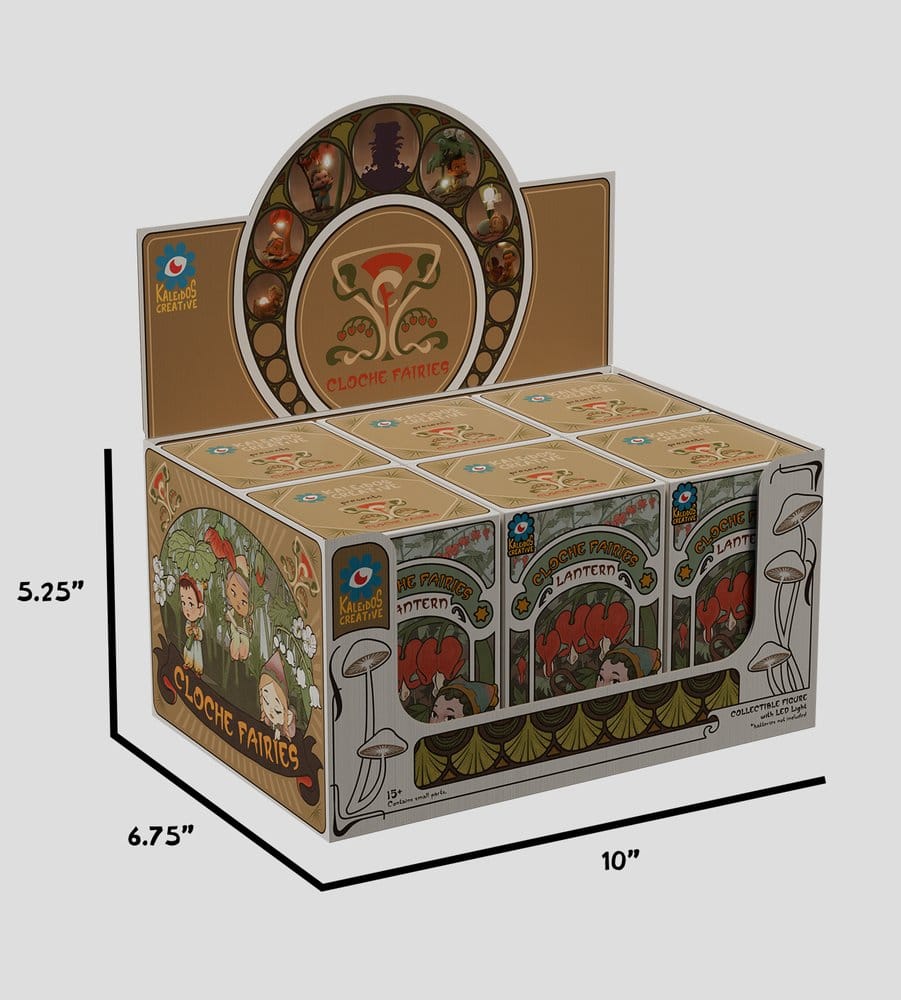 Cloche Fairies Figuras Mini S1 11 cm Blind Box Expositor (6)