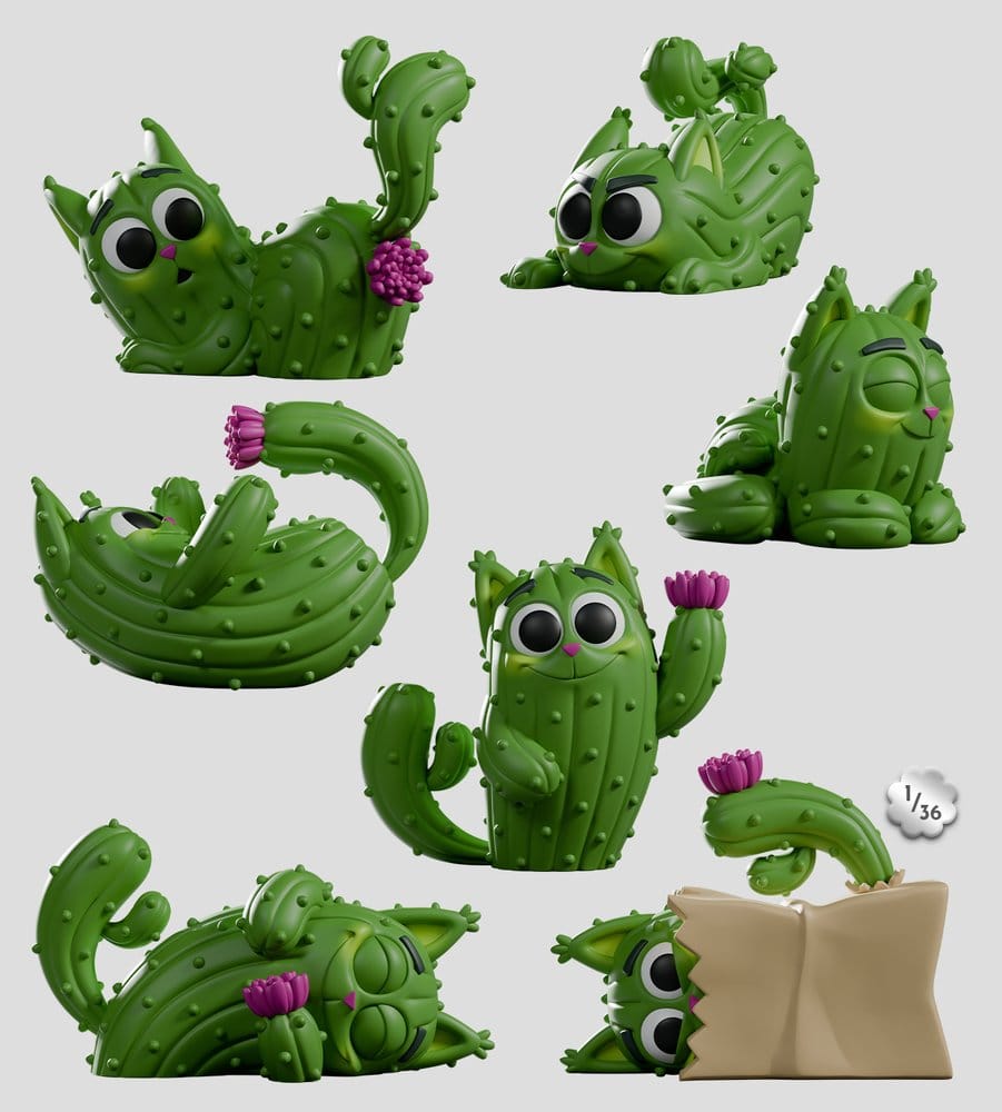 Pricklepuss Figuras Mini S1 6 cm Blind Box Expositor (6)