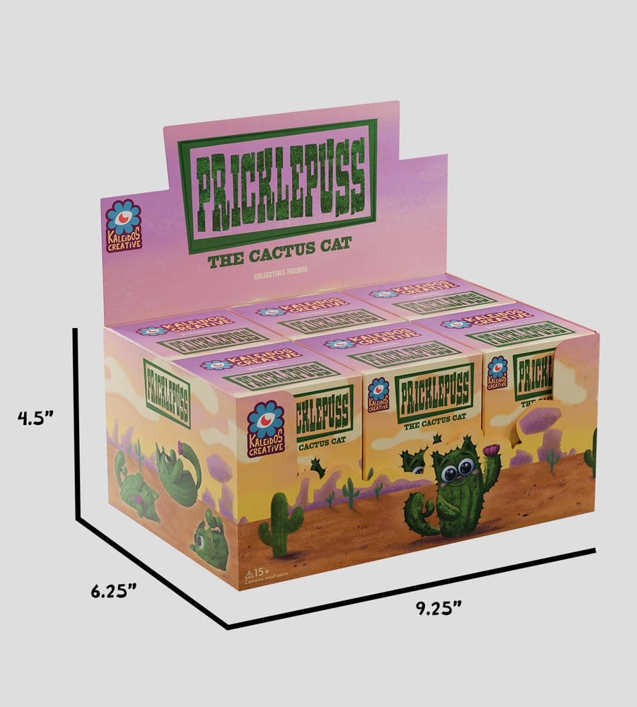 Pricklepuss Figuras Mini S1 6 cm Blind Box Expositor (6)